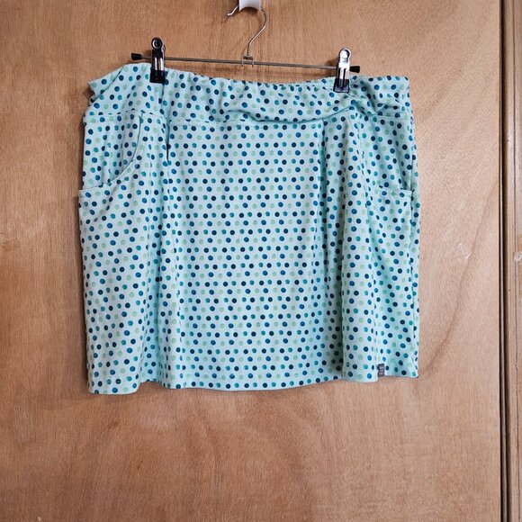 Title Nine Polka Dot Skirt XL - Picture 1 of 6